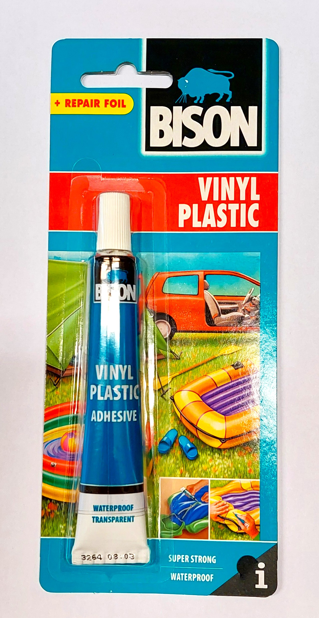 Lepidlo Bison- vinyl, měkké plasty